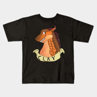 Wings of Fire Dragon Sticker Clay Kids T-Shirt